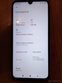 Predam xiaomi redmi note 7 cena 35€ cena pevna - 4