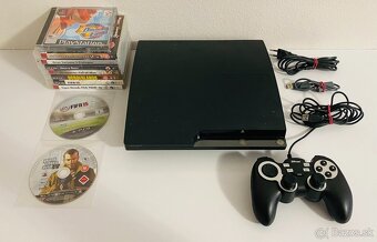 Playstation 3 Slim 250GB PS3/PS1 + 10 Hier - 4