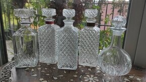 Fľaša karafa sklo - 4