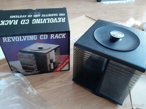 Otočný organizer,  STOJAN NA CD alebo VHS - 4