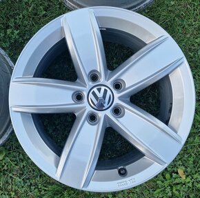 ORIGINÁL VOLKSWAGEN HLINÍKOVÉ DISKY 5x112 R16 - 4