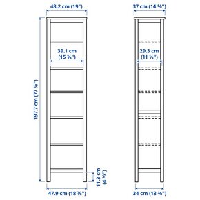 IKEA HEMNES kniznica - 4