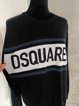 DSQUARED pánsky svetrík XL - 4