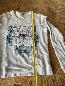 Kenzo sivá mikina XS - 4