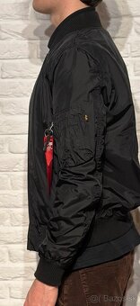 Alpha Industries Bomber Bunda S velikost ( Jako nove ) - 4