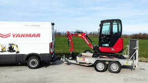 minibager Yanmar SV15VT rypadlo s hydraul. búracím kladivom - 4