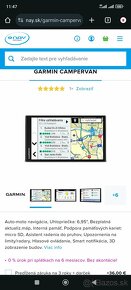 Predám novú navigáciu GARMIN CAMPERVAN ešte v záruke - 4