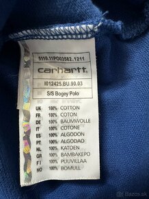 Pánska,kvalitná polo košeľa CARHARTT - veľkosť L - 4