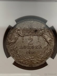 2 koruna 1914 KB - 4
