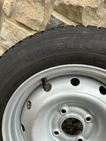 Zimné pneu, 2x Michelin 175/65 r14, 2x Kumho 175/65 r14 - 4