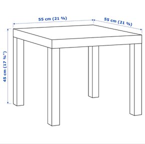 Konferenčný stolík IKEA Lack - 4