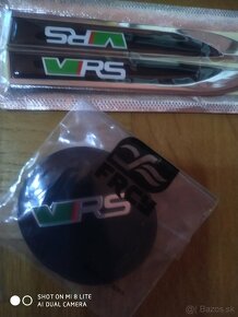 Emblem napís logo škoda RS VRS - 4