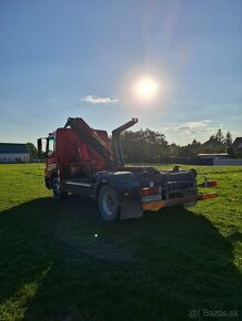 Hákový nosič kontajnerov Mercedes Atego 1223 s hydr. ruka - 4