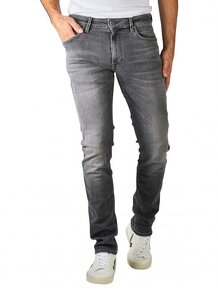 Joop Stephen Jeans Slim Fit ,Pastelovo šedé W34L34 - 4