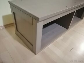 HEMNES polica sivohnedá - 4