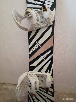 153 cm freestyle snowboard ATOMIC s viazanim NITRO - 4