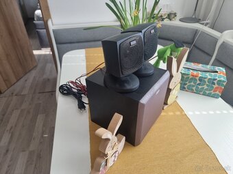 Reproduktory k PC, mobilu, TV atď... 2.1 + Subwoofer - 4