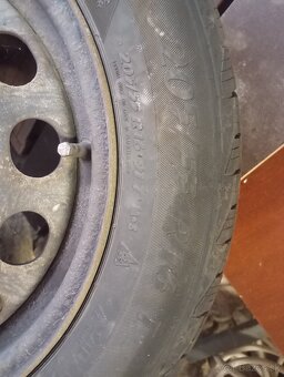 Zimné pneumatiky s diskami 205/55 r16 - 4