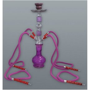 Vodná fajka HOOKAH 44cm/4 - 4