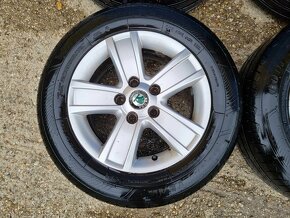 PREDAM ELEKTRONY SKODA PYXIS 5x112 r15 zánovné letné pneu - 4