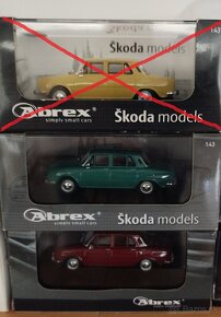 Predám modely aut škoda 110r,1000mb,110L,1202  1:43. - 4