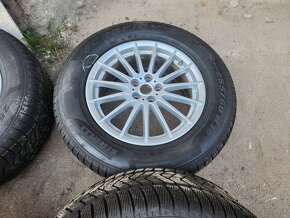 R18" zimní 5x108 7,5jx18 et45 pneu 255/60 r18 70% - 4