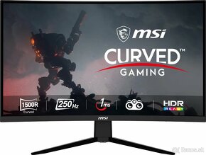 monitor prehnutý 31,5 palcov 1080p 250 hz - 4