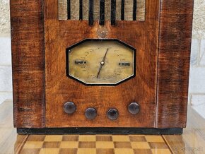 ☆ elektronkové rádio / rok 1934 / Belgium / Radiobell 6 - 4