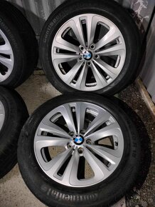 4ks alu disky orig. BMW 5x120 R18 pneu 245/50 R18 5mm - 4