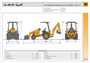 Predám -  Jcb mini cx - 4