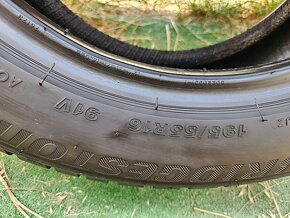 Špičkové zimné pneu Bridgestone Blizzak LM001 - 195/55 r16 - 4