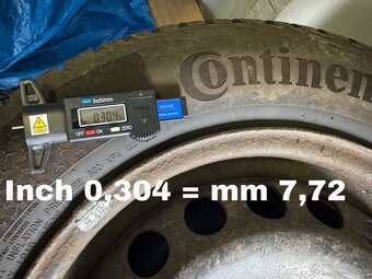 Plechove disky + Zimne pneu 5x112 195/65 R15 - 4