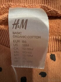 H&M 86 (súprava, 2mikiny, čiapka) - 4