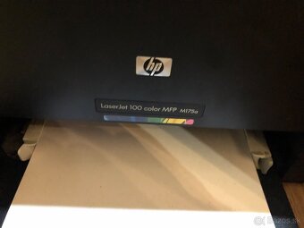 Predám laserovú tlačiareň HP LaserJet color M175a za 100 - 4