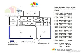 Na prenájom obchodný priestor, 345 m², Račianska ulica, Brat - 4