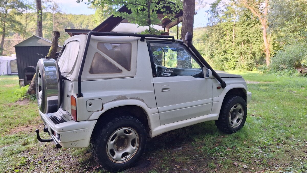 Suzuki Vitara Cabrio, rv. 98, benzín 2.0L, 4x4