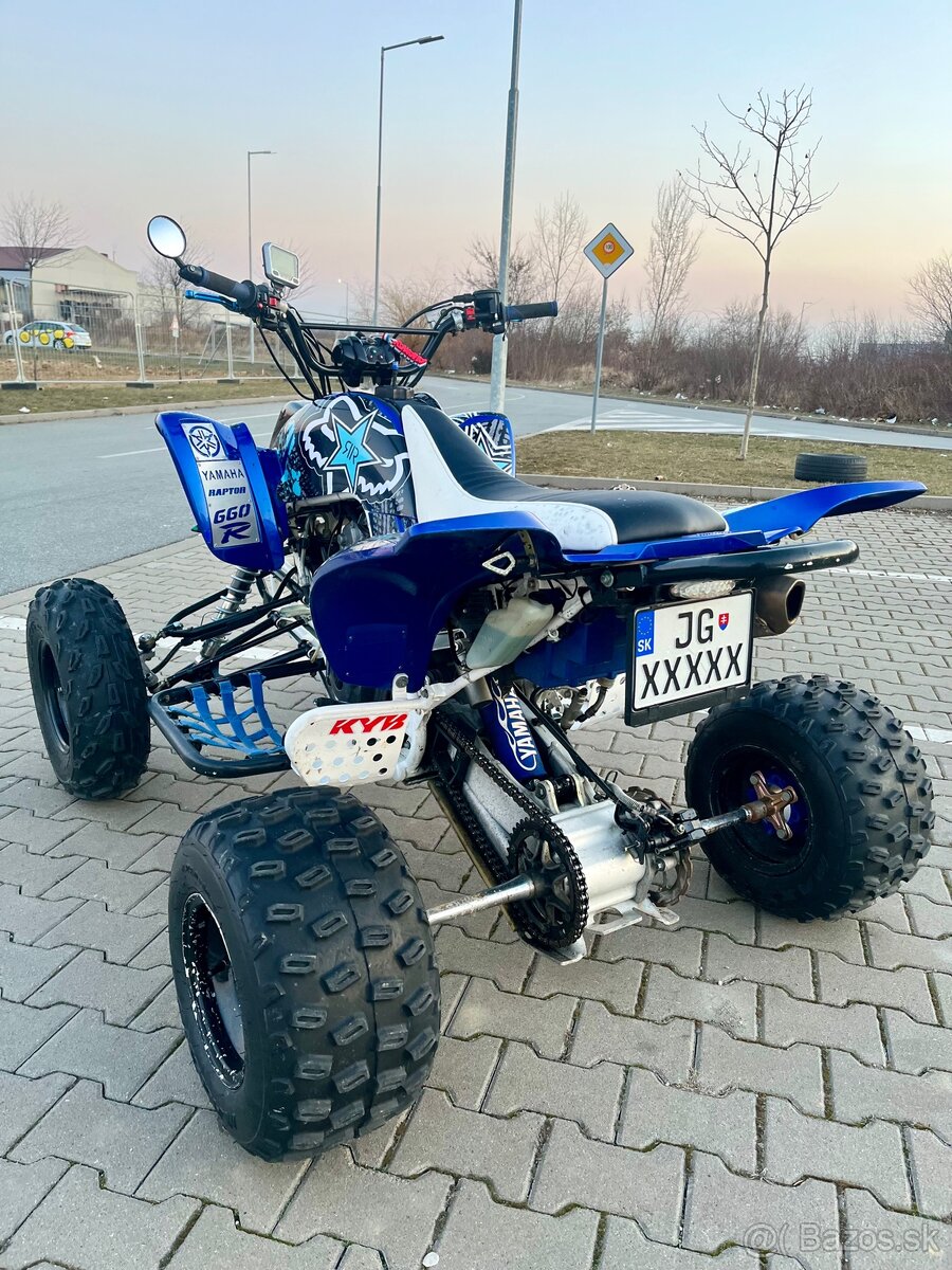 Raptor 660R Biele značky