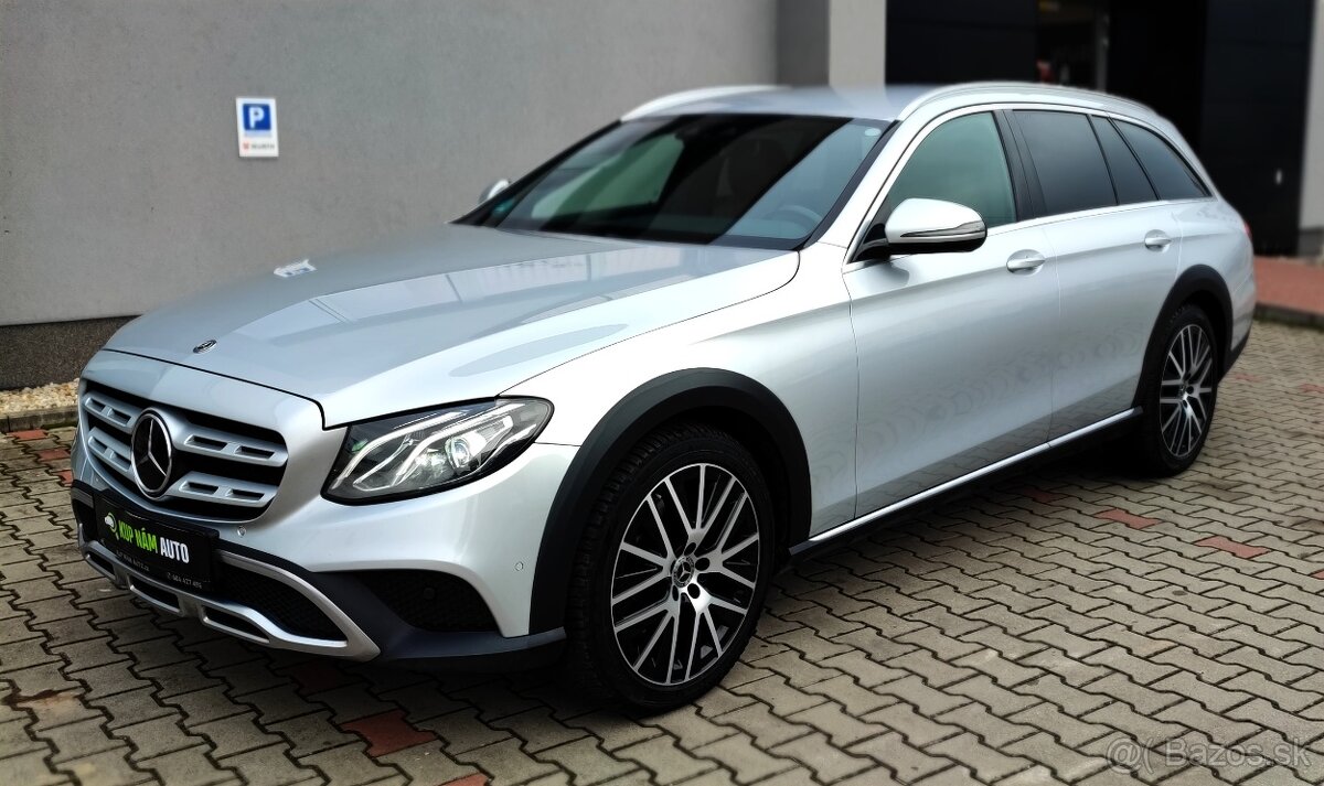 MERCEDES E220D ALL-TERRAIN,2020,9G,NEZAVISLE TOPENI,1M,DPH