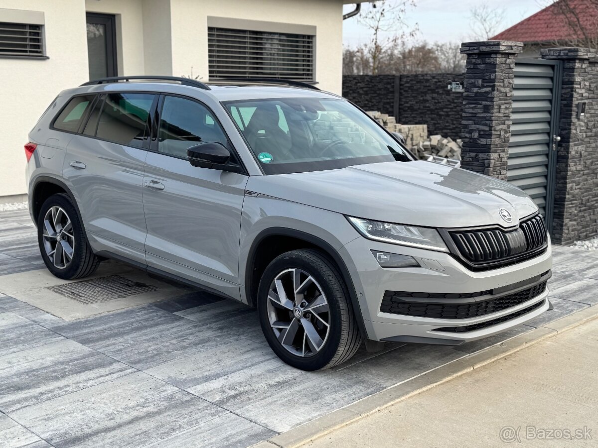 ŠKODA KODIAQ SPORTLINE 2.0 TDI DSG 2021 DCC/Kamera/Pano/Kesy