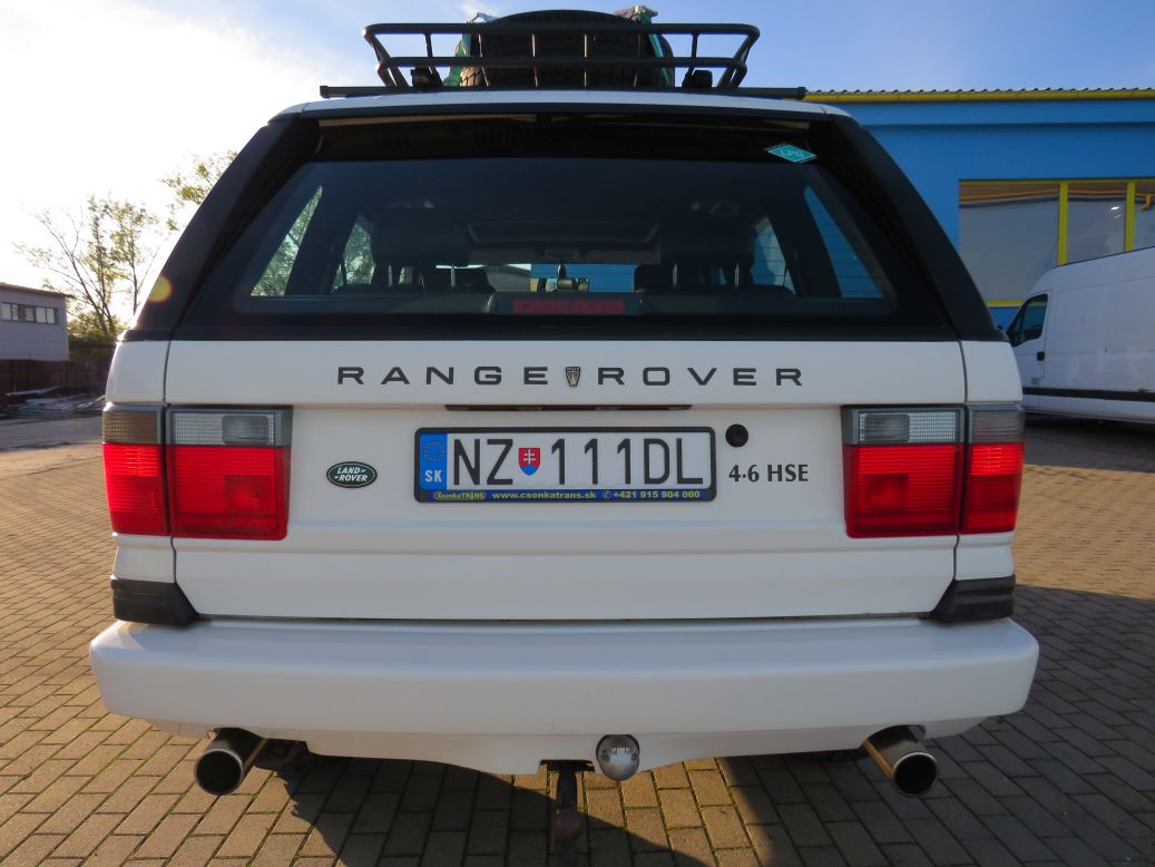 RANGE ROVER 4.6 HSE, EURO 2, BENZIN+PLYN, AIRMATIC, Automat