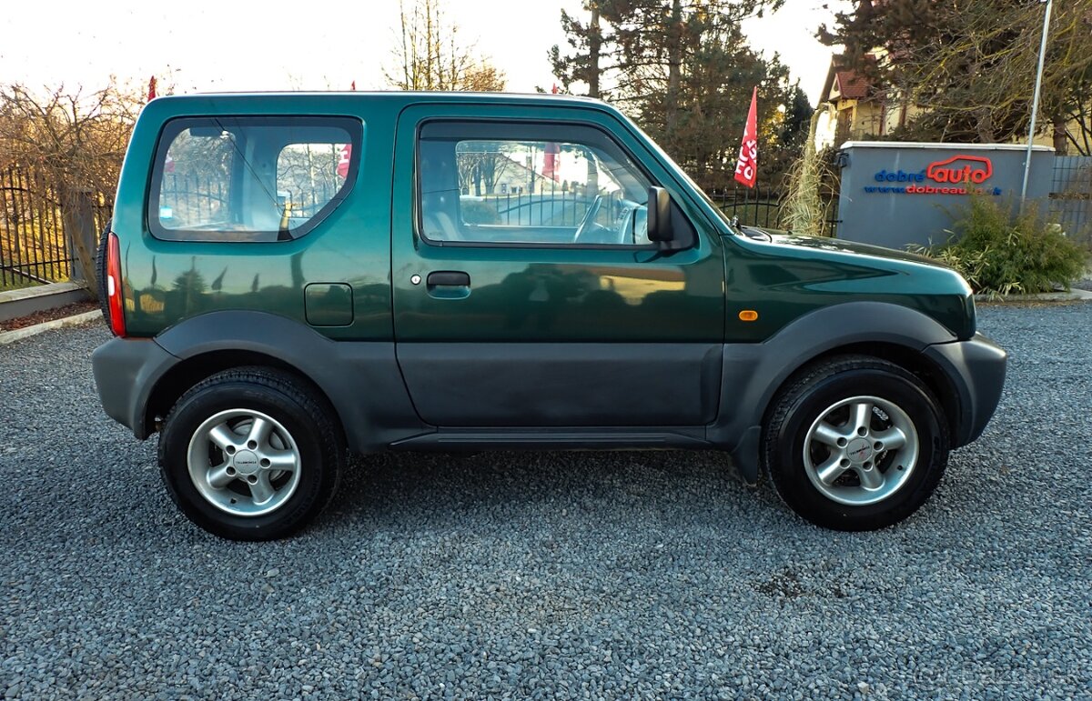 SUZUKI JIMNY 1.3 benzin 2 MIESTNE - KLIMA-STK-ŠPZ-