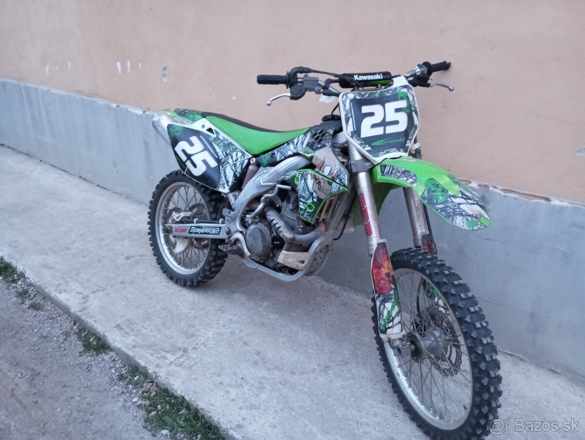 Predám Kawasaki kxf 450 2006 štvor rýchlostná