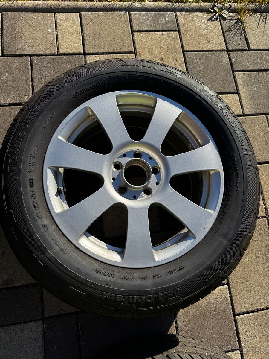 ALU disky 17” Continental 235/60 R17–Mercedes GLK