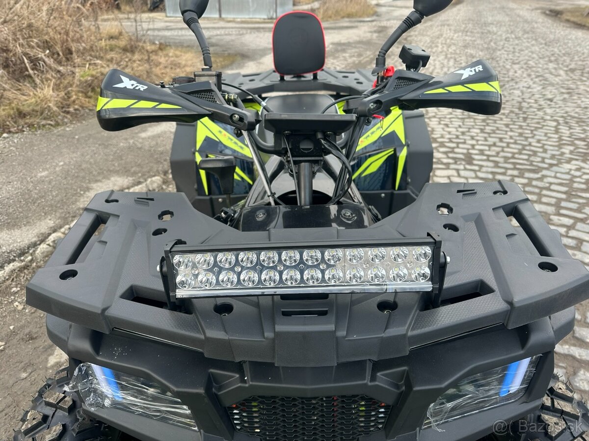 ŠTVORKOLKA XTR FARMER PRO 250CM3 + Navijak, LED Rampa, Tažná