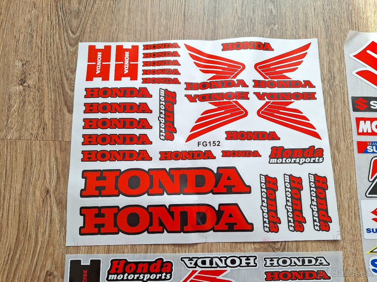 Nalepky Honda XR.