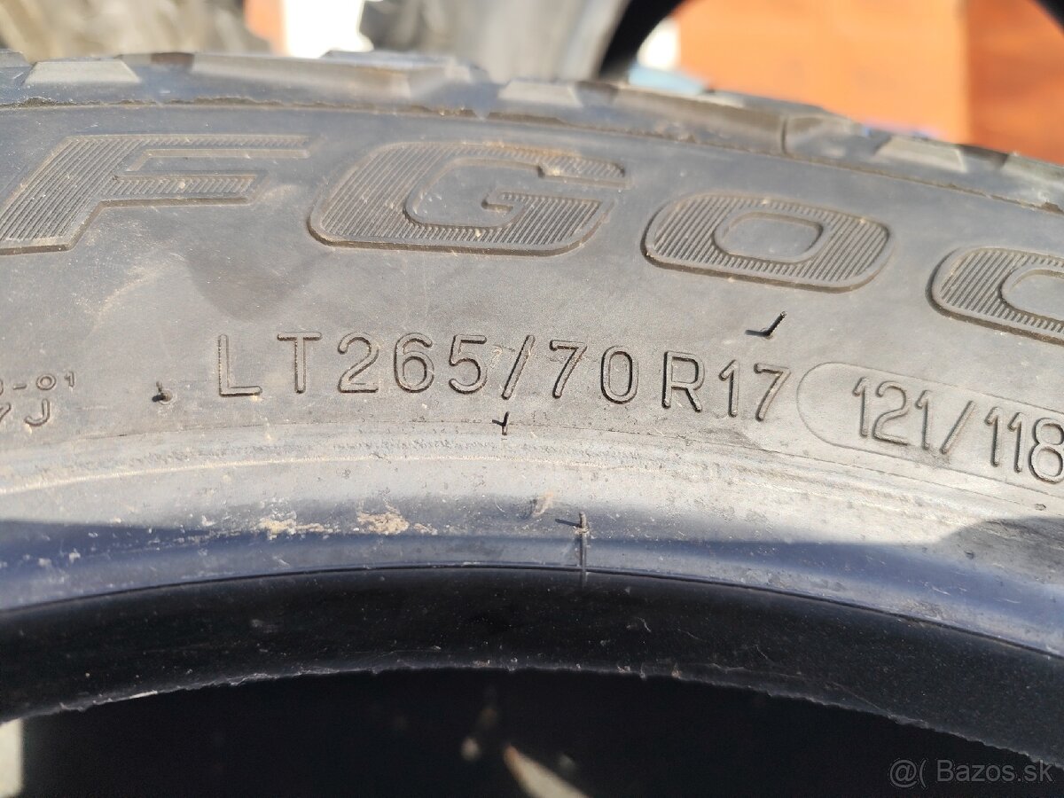 BFGoodrich 265/70r17