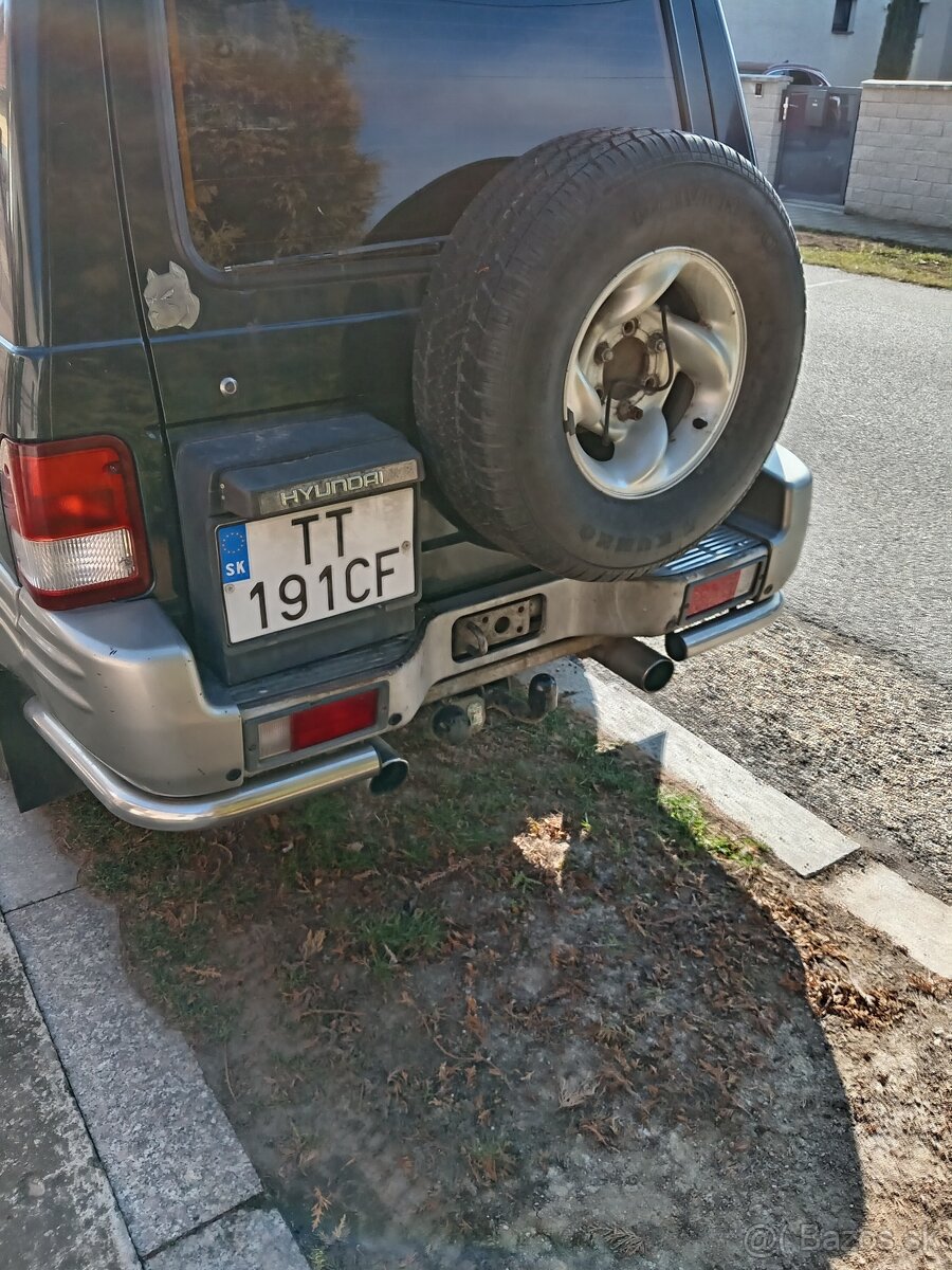 Predám Hyundai Galloper 2,5 TDI 4x4 73 kw.