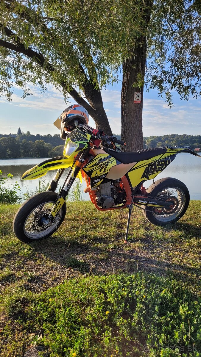 KTM 450 EXC-R motard