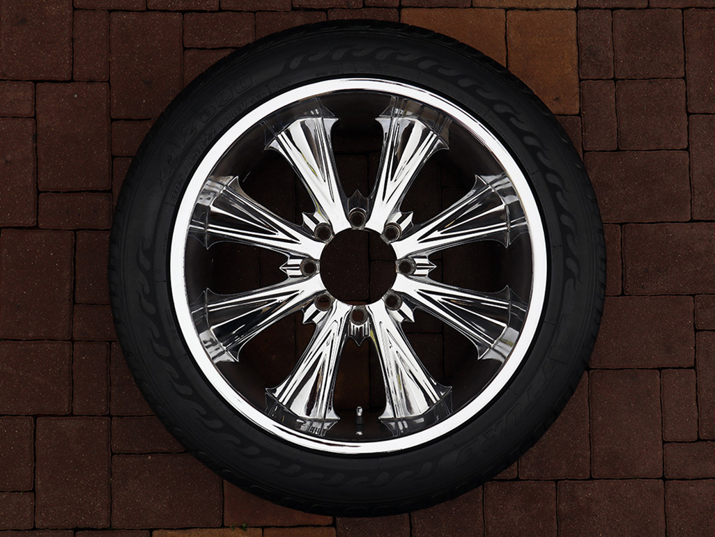 22" 8x165,1 PREDATOR CHROM HUMMER H2 DODGE