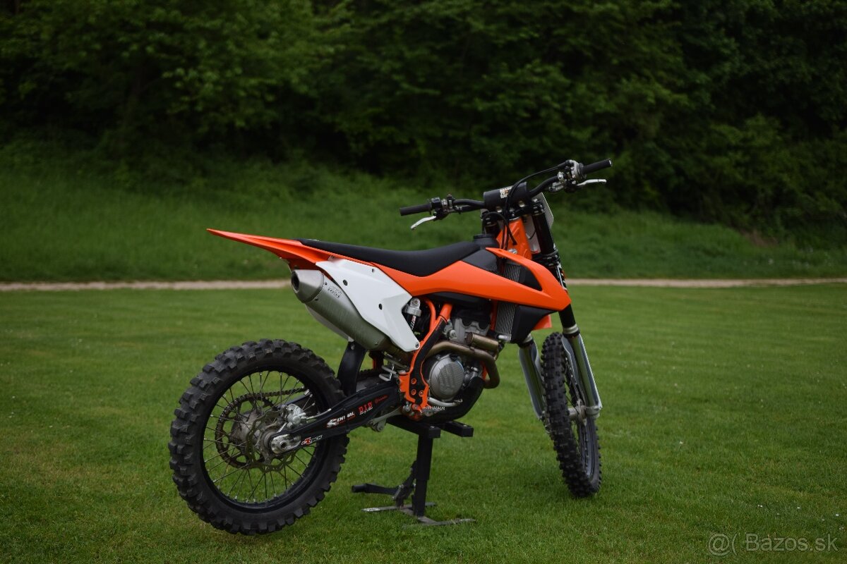 KTM SX 250 F SR POVOD, 87 MTH, JAZDENE LEN HOBBY